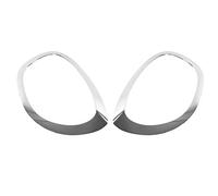 Headlight Lamp Cover Trim, 51137388117 ABS Front Light Surround Retaining Ring Headlight Bezels Cover Replacement for Countryman F60 2017-2021