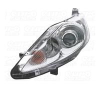 Headlight Left 12V DE Halogen Light Fits Ford Fiesta 6 Van Hella 1LL 247 045-371