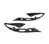 Headlight Left+Right Side Front Headlamp Lens Cover Car Headlight Shell For BMW 5-Series For M5 E60 E61 525i 530i 545i 550i 2003-2010 Front Lights(Pair Headlight Strip)
