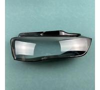 Headlight Lens Cover Compatible With A4 A4L B8PA B9 2013 2014 2015 2016 Cover Transparent Front Lampshade Replacement Headlight Lens(1PCS right side)