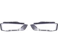 Headlight Lens Cover For A4 A4L B9 2013-2015 Car Headlight Lens Headlamp Lampshade Lampcover Head Lamp Light Covers Shell(Left Right)
