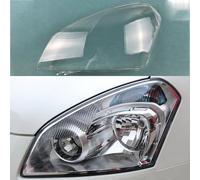 Headlight Lens Cover For Qashqai 2008~2015 Headlight Cover Lens Headlamp Lamp Shell Shade Replace Lampshade