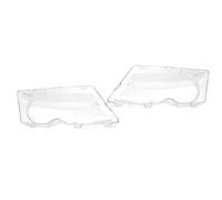 Headlight Lens Covers, 1 Pair Transparent ABS Car Left Right Headlights Clear Lens Cover Shell Clear Headlight Lens Covers for E46 2DR 1999 to 2003