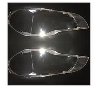 Headlight Lens Lampshade For BMW For X5 E70 2007-2013 Auto Front Headlight Cover Lens Transparent Glass Headlamps Lampshade Lamp Shell Masks(Left and right)