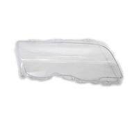 Headlight Lens Lampshade Replacement for BMW E46 4 Door 3-Series 1998-2001 1Pcs/1 Pair Car Headlight Cover Lampshade Bright Shell Head Lamp Lens Covers Transparent Headlamp Shell(Right)(Right)