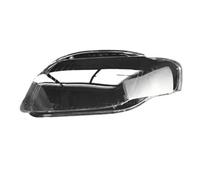 Headlight Lens Replacement For A4 B7 S4 RS4 2006 2007 2008 Transparent Front Headlights Lens Shell Cover Lampcover Lampshade(Left Side)