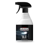 Headlight Lens Restorer, 237ml Headlamp Scratch Remover, Oxidation Resistant Headlight Restoration Spray for Cleaning Polishing Detailing Scratch Removal Vehicle Automotive