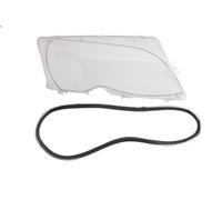 Headlight lens TYC 20-0321-LA-1 for BMW 3 (E46) 2 1998-2001