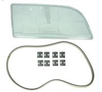 Headlight lens TYC 20-3729-LA-1 for VOLVO S40 I (644) 2 1995-1999