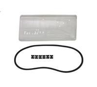 Headlight lens TYC 20-5404-LA-1 for VOLVO 740 (744) 2 1985-1985
