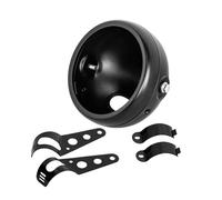 Headlight Mesh Grill Cover 5 3/4" Motorcycle .75 Inch Headlight Mounting Housing Bucket Cover Lighthouse For