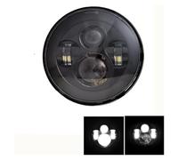 Headlight Motorcycle 7Inch Led Headlight Black For Ducati For Monster 1000 600 1993 1994 1995 1996 1997 1998 1999 2000 2001 02 03 04 05 06 07 2008 Headlamp(7Inch Headlight A)
