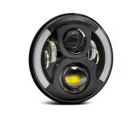 Headlight Motorcycle 7Inch Led Headlight Black For Ducati For Monster 1000 600 1993 1994 1995 1996 1997 1998 1999 2000 2001 02 03 04 05 06 07 2008 Headlamp(7Inch Headlight E)