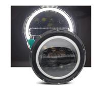Headlight Motorcycle 7Inch Led Headlight Black For For Vulcan VN 500 750 800 900 1600 1700 1500 Headlamp(7Inch Headlight O)