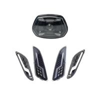 Headlight Motorcycle LED Front And Rear Turn Signal Headlights Daytime Running Lights For Piaggio For Vespa For Elettrica For Sprint For Primavera 50 125 150 Headlamp(Suit 5)