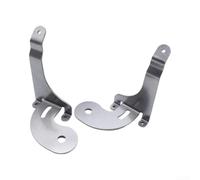 Headlight Mounting Brackets For Mini R50 R52 R53 2001-2006,Stainless Steel Front Spotlight Lamp Bracket Pair,Direct Replacement Chrome Mounting Kit Chrome Finish Set