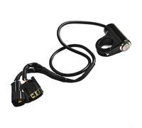 Headlight On Off Switch For Talaria for sting R MX4 Electric Dirt Bike | 22Mm Handlebar Control, 6061 Aluminum Alloy And PP Material, Waterproof Anticorrosion Design, Black Finish