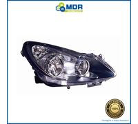 Headlight Projector Front Right Black Parabola - DX - Opel Corsa 06->10