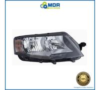 Headlight Projector Front Right Black Parabola - DX - Skoda Octavia 13->16