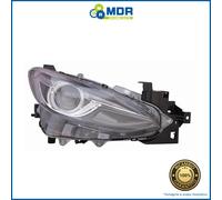 Headlight Projector Front Right Black Xenon - DX - Mazda 3 13->16