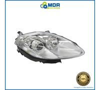 Headlight Projector Right Ant Chrome Parabola White Arrow DX for Fiat Bravo 07->