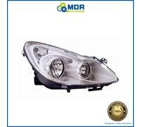 Headlight Projector Right Chrome Parabola - DX - Opel Corsa 06->10