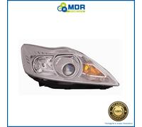 Headlight Projector Right Chrome Xenon - DX - for Ford Focus 07->11