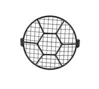 Headlight Protector Accessories For Universal HeadLamp Mesh Grille Lampshade 7INC Metal Motorcycle Headlight Protector Cover