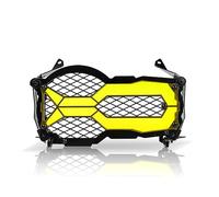 Headlight Protector For BMW For R1250GS For Adventure 40th For Anniversary For Edition 1250 For GS For LC For ADV Motorcycle Headlight Protector Guard Cover Headlight Guard Cover (Color : Yellow)