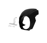 Headlight Protector Motorcycle Headlight Cover Gloss Front Windshield Fit For Harley Softail Breakout FXBR FXBRS 2018-2021 2022 Light Cover Protective Guard(Matte Black Fairing)