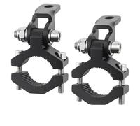 Headlight Repair Kit Bracket 2pcs Motorcycle Spotlight Mount Clamp Bracket Aluminum Alloy Light Bar Tube Holder for Scooter Dirt Pit Bike(Size-S 2pc)