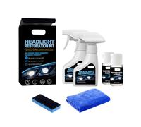 Headlight Restoration Kit,Automotive Headlamp Restoration Fluid,2026 NewCar Headlight Restoration Polishing Kits for Cars Trucks Motorcycles & RVs - Restore Yellowing Cloudy & Foggy for Commuters (2)