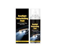 Headlight Restoration Spray Kit for Car Lens and Scratch Removal Quick Acting Formula (Black, 17.1cm)