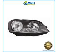 Headlight Right Black - for Volkswagen Golf VII 12->16