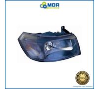 Headlight Right Black Parabola - DX - for Ford Transit 2000->2003