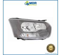 Headlight Right Black Parabola - DX - for Ford Transit 2014->