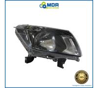 Headlight Right Black Parabola - DX - Nissan Navara Pick-Up 15->