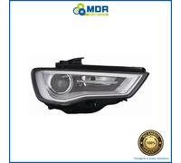 Headlight Right - Black Parabola - for Audi A3 2012->2016
