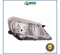 Headlight Right Chrome Parabola - for Toyota Yaris 11->14