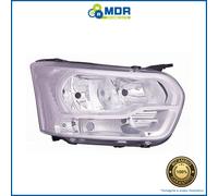 Headlight Right Parabola Chrome - DX - for Ford Transit 2014->