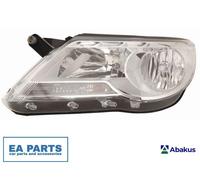 Headlight Set for VW TIGUAN ABAKUS 441-11C1LMLDEMN fits Left