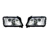 Headlight Set Left Right H1 + H1 for Audi A6 1994-1997