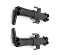 Headlight Spray Nozzle Compatible With Bmw For 750ix For 750i For 740li 2 Pcs Front Bumper Headlight Washer Nozzle Accessories 61677357353