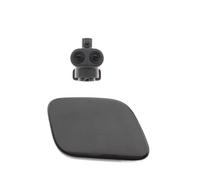 Headlight Sprayer Compatible With Nissan For Qashqai For Dualis J10 2010-2014 Front Bumper Headlight Washer Spray Nozzle Jet Cover Cap With Connector(Black RH)