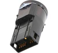 Headlight Switch 1C0941531A, Chrome Headlight Light Switch Control Button, Auto Full Control Headlamp, for Alhambra Bora Golf Lupo New Beetle Polo VW T5 Transporter 2003-2009, 3BD941531A 1C0941531