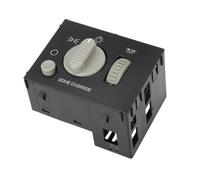 Headlight Switch Auto Front Headlight Dimmer Switch With Green Backlight 15755595 D1534G Compatible With Chevrolet For Silverado 1999-2002 For Suburban 2000-2002