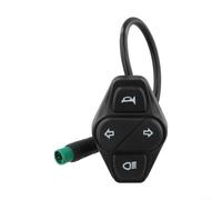 Headlight Switch Button for Kukirin for G2 Master E-Scooter 5 Pin Turn Signal for horn Control ABS Plastic