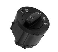 Headlight Switch Car Headlight Fog Light Control Switch Knob Compatible With VW For Caddy For Golf For Touran LHD 1K0941431Q 1K0941431N(Without Low Beam)