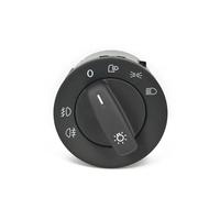 Headlight Switch Compatible With For Caddy III For Golf V 1K1 2003-2009 Car Headlight Control Switch Knob Fog Light Headlight Fog Light Switch Control Button 1K0941431N