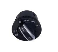 Headlight Switch Compatible With Jetta For MK5 2005 2006 2007 2008 2009 2010 2011 Auto Adjust Headlight Fog Lamp Control Switch